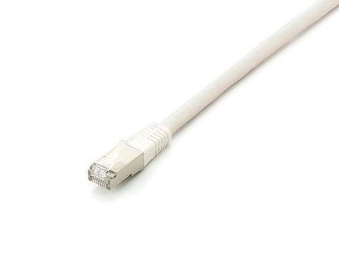 Equip - Kabel krosowy - RJ-45 (M) do RJ-45 (M) - 10 m - S/FTP - CAT 6a - bezhalogenowy, linka - biały