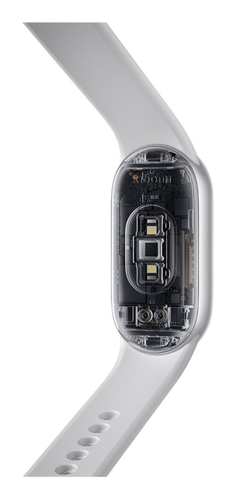 Opaska SmartBand Xiaomi Smart Band 10 Silver AMOLED 4,37 cm (1.72") Srebrna