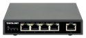 Switch Gigabit 4x RJ45 PoE+, 1x RJ45 Gigabit Uplink