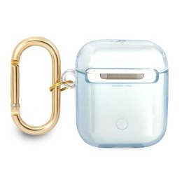 Guess GUA2HHTSB AirPods cover niebieski/blue Strap Collection
