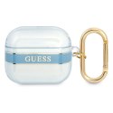Guess GUA3HHTSB AirPods 3 cover niebieski/blue Strap Collection
