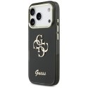 Etui Guess IML 4G Script Metal do iPhone 17 Pro Max czarny
