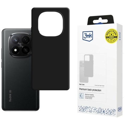 Etui 3MK Matt Case do Redmi Note 15 Pro 5G Czarny