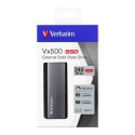 Dysk zewnętrzny SSD Vx500 Verbatim USB 3.0 (3.2 Gen 1), 240GB, 47442