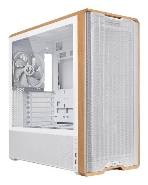 Obudowa PC Lian Li Lancool 217, Midi-Tower, ATX, szkło hartowane - biały