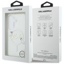 Etui Karl Lagerfeld IML KC Script MagSafe do Samsung Galaxy S26 Plus przezroczysty