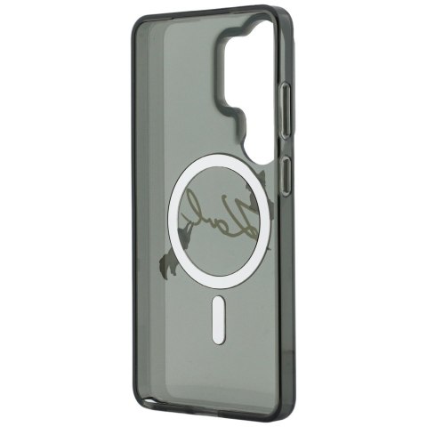 Etui Karl Lagerfeld IML KC Script MagSafe do Samsung Galaxy S26 Ultra czarny
