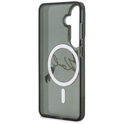 Etui Karl Lagerfeld IML KC Script MagSafe do Samsung Galaxy S26 czarny