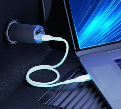 3MK HyperCar Charger 100W Power Delivery ładowarka samochodowa 1xUSB-A + 1xUSB-C