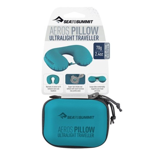 Poduszka SEA TO SUMMIT Aeros Ultralight Traveller Aqua