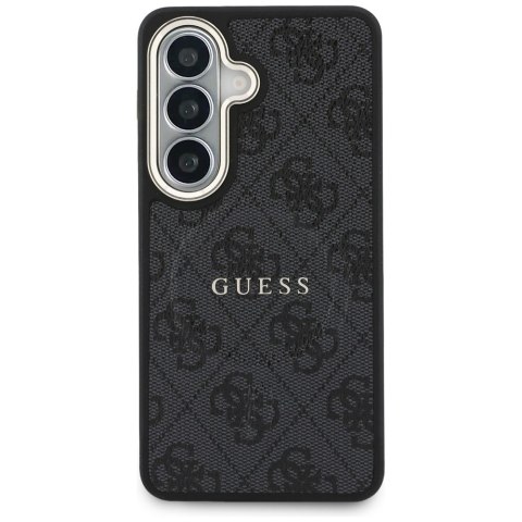 Etui Guess 4G Embossed Ring MagSafe do Samsung Galaxy S26 Plus czarny