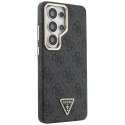 Etui Guess 4G Triangle Logo MagSafe do Samsung Galaxy S26 Ultra czarny
