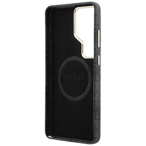 Etui Guess 4G Triangle Logo MagSafe do Samsung Galaxy S26 Ultra czarny