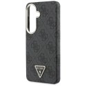 Etui Guess 4G Triangle Logo MagSafe do Samsung Galaxy S26 czarny