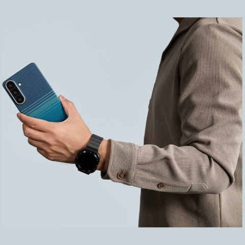Etui PITAKA Edge Case MagSafe do Samsung Galaxy S26+ moonrise