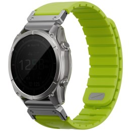 Pasek UNIQ Fluo x Smart-Fit do Garmin 22mm limonka