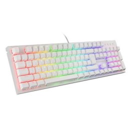 Genesis | THOR 303 | Gaming keyboard | RGB LED light | US | White | Wired | 1.8 m | Brown Switch