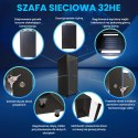 EXTRALINK SZAFA RACK STOJĄCA 32U 800X800 CZARNA