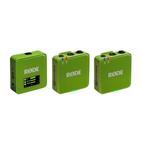 RODE Wireless GO III Green - system mikrofonów bezprzewodowych (zielony)
