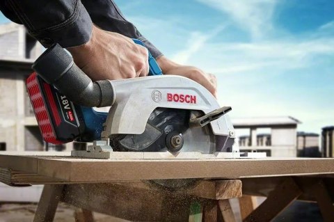 Bosch GKS 185-LI 16,5 cm Czarny, Niebieski, Szary 5000 RPM