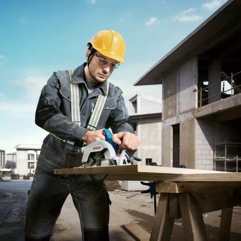 Bosch GKS 185-LI 16,5 cm Czarny, Niebieski, Szary 5000 RPM