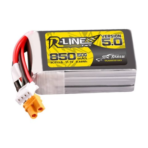 Akumulator TATTU R-Line v5.0 850mAh 11,1V 3S XT30U-F
