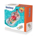 Dmuchany materac, fotel, leżak 157 x 89 cm Bestway 43028 niebieski