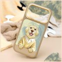 Etui Nimmy Gentle Pets Series Dog MagSafe do iPhone 17 Pro brązowy