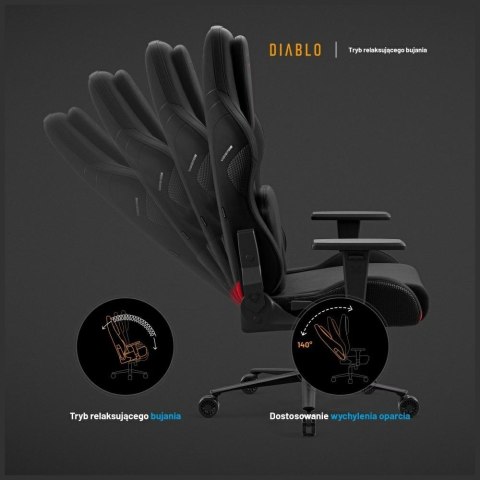 Fotel gamingowy Diablo X-One PRIME Normal Size czarny