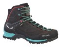Salewa MTN Trainer Mid GTX Damski Dorosły Czarny, Niebieski