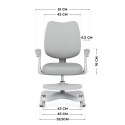 Fotel obrotowy Junior 4.6 Grey