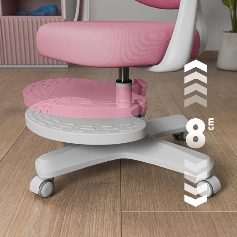 Fotel obrotowy Junior 4.6 Pink