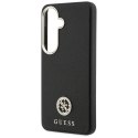 Etui Guess Rhinestone Round Logo MagSafe do Samsung Galaxy S26+ czarny