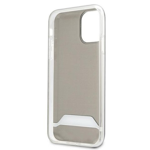 AMG AMHCN61TCBW iPhone 11 6,1" przezroczysty/transparent hardcase Electroplate Black&White