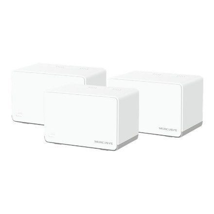 System mesh Mercusys Halo H70X(3-PACK) 1800Mb/s a/b/g/n/ac/ax)