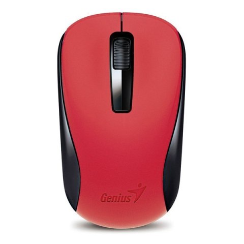 Genius Mysz NX-7005, 1200DPI, 2.4 [GHz], optyczna, 3kl., bezprzewodowa USB, czerwona, AA