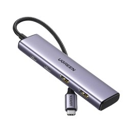 Hub USB-C UGREEN CM473 4-portowy