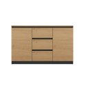 KOMODA 2 DRZWI 3 SZUFLADY ANT/ART BLAT ARTISAN KPL