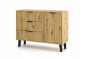 KOMODA SCANDI 1D3S SLIM DĄB ARTISAN