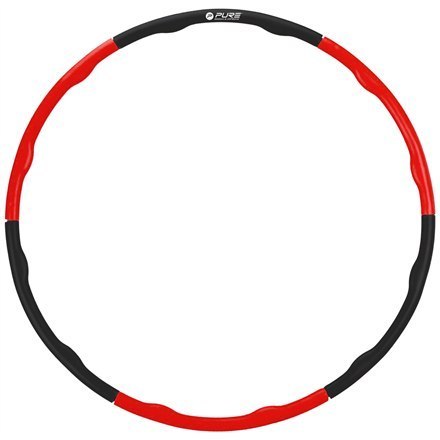 Pure2Improve | Hula Hoop | Black/Red