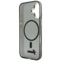 Etui Guess IML Script Metal MagSafe do iPhone 17 czarny