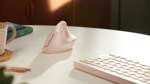 Mysz Logitech Lift Vertical Pink