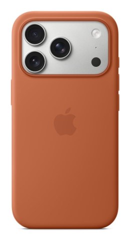 Silikonowe etui Apple iPhone 17 Pro z MagSafe (terakota)