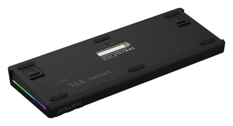 Klawiatura dla graczy Hator Skyfall 65 PRO Wireless szaro-czarna