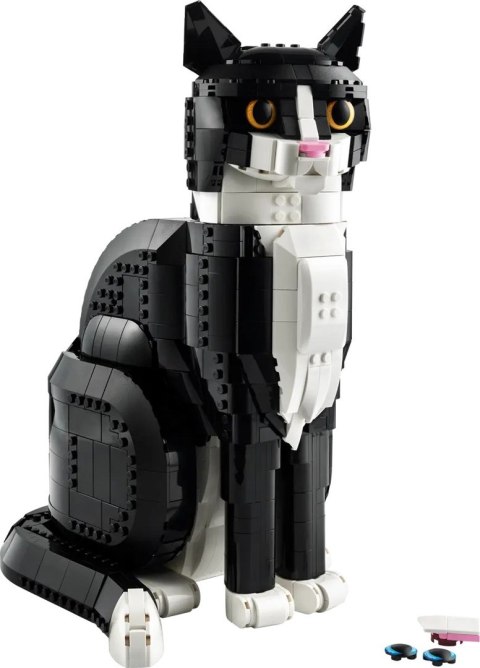 LEGO Ideas 21349 - Biało-czarny kot