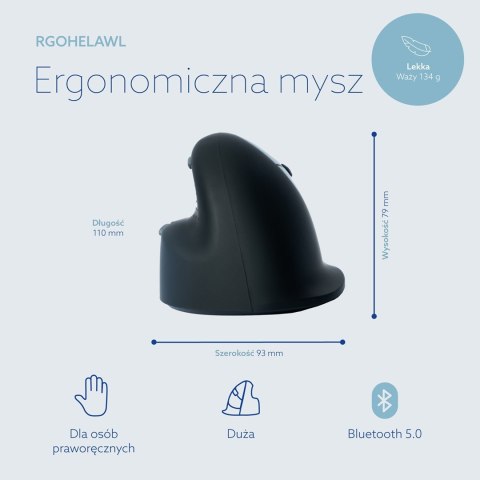 Ergonomiczna mysz R-Go Tools R-Go HE