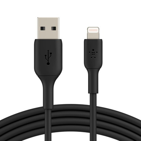 Kabel PVC USB-C to Lightning 1m Black