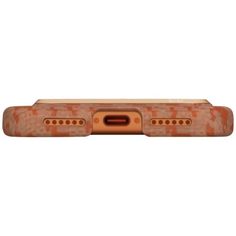 Etui PITAKA Happiness Rides Edge Case MagSafe do iPhone 17 Pro amber