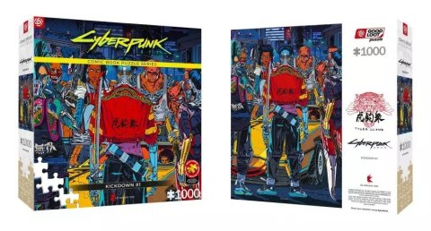Puzzle Good Loot: Cyberpunk 2077 - Kickdown, 1000 elementów