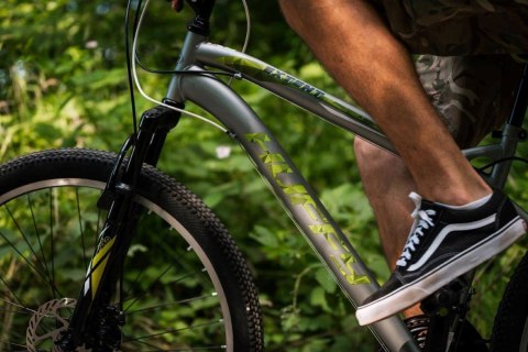 Rower Huffy Extent 26", srebrny (66340W)